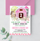 Editable Farm Birthday Invitation