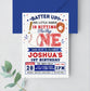 EDITABLE Baseball Invitation