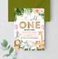 EDITABLE Safari Birthday Invitation