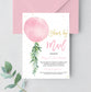 Editable Baby Shower by Mail Invitation