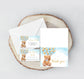 Editable Teddy bear Baby Shower Thank you card